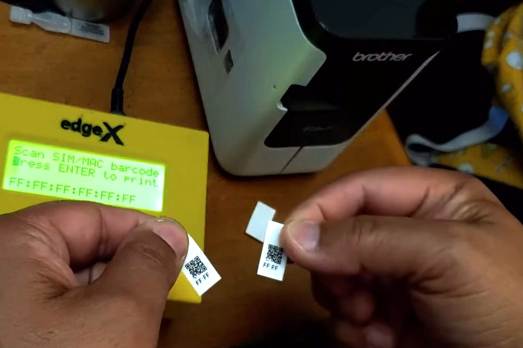 QR label