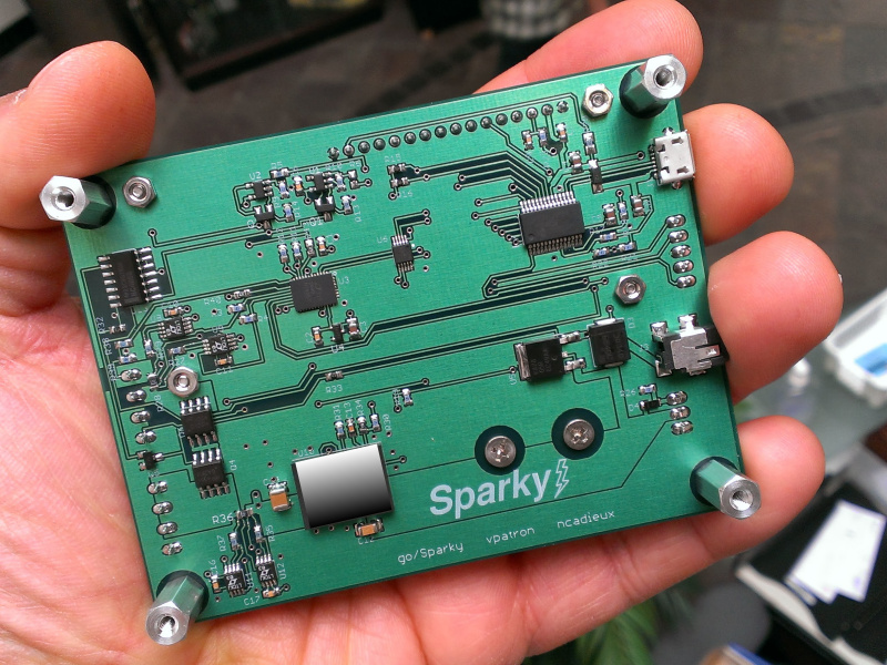 Sparky back